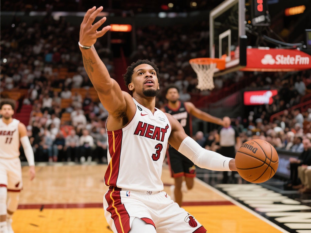 李凯尔慢动作创赛季新高，热火官推致胜情景再现