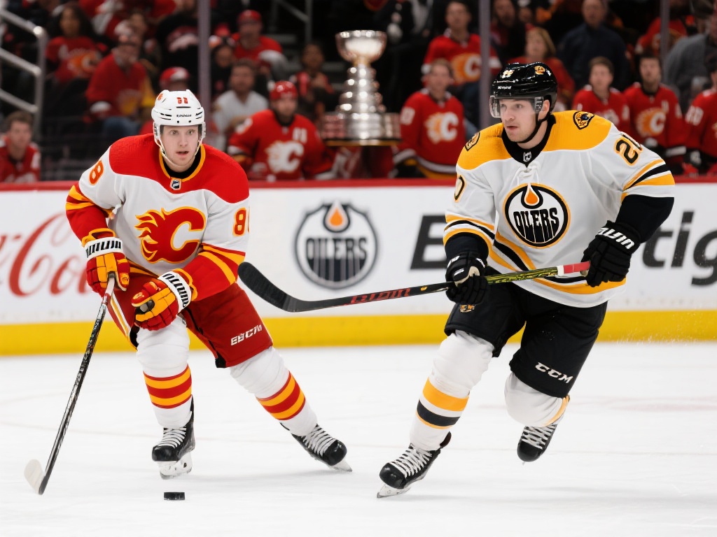 常规赛对决：卡尔加里火焰大战埃德蒙顿油人