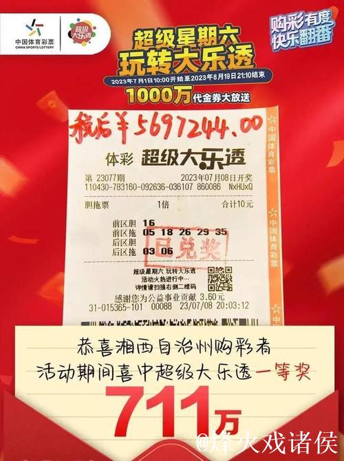 老彩民凭胆拖票揽获大乐透705万 随心购彩全凭心情 老彩民凭胆拖票揽获大乐透705万 随心购彩全凭心情